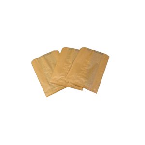 Sac en papier brun ciré pour serviette sanitaire 500 / CS