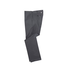 Pantalon de travail taille basse gris O / S
