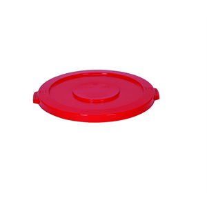 Couvercle plat rouge pour poubelle KA2643-KA4444 
